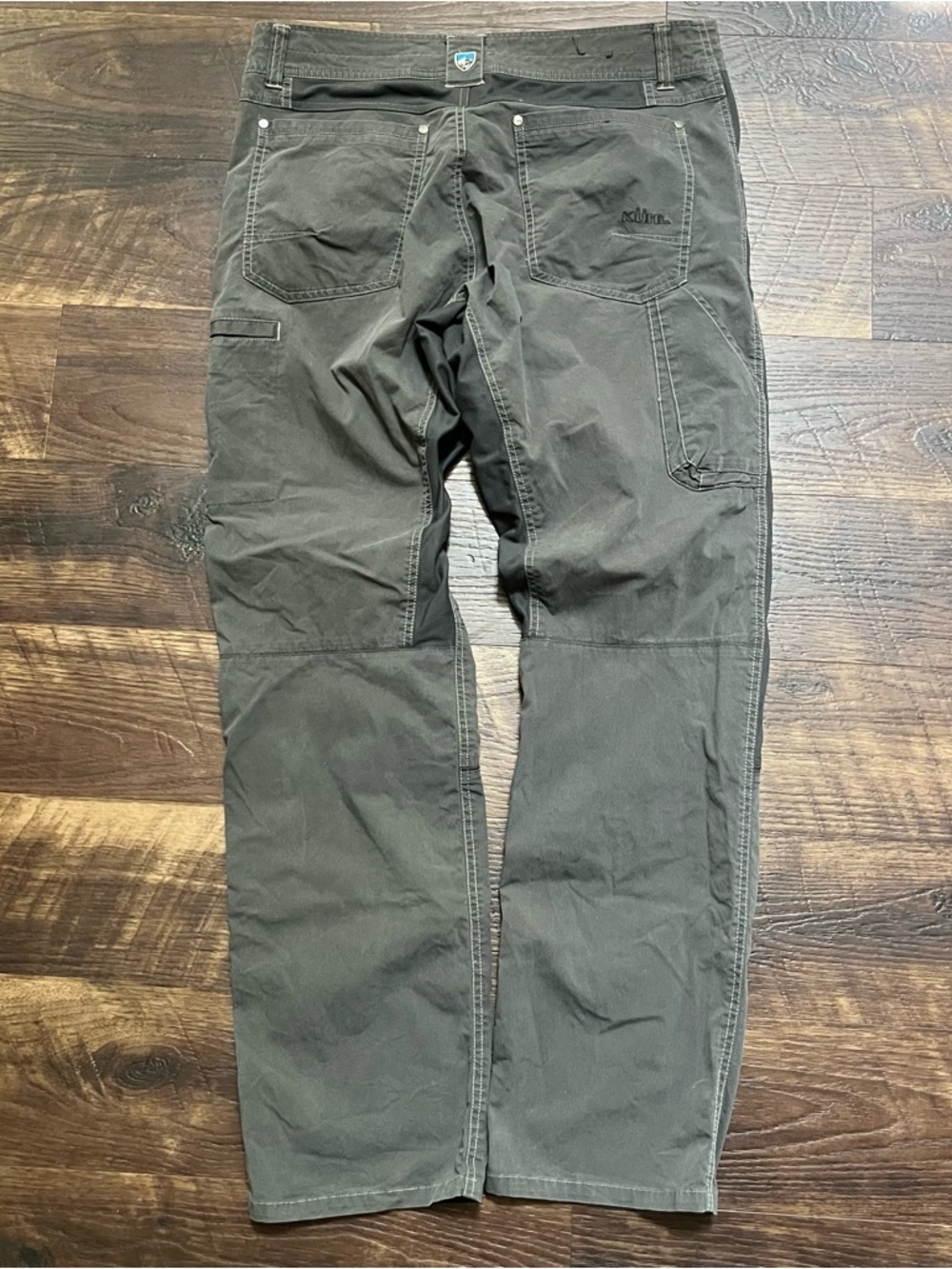 Kuhl Radikl dark gray outdoor gorpcore hiking pants 34x32 actual 34x31 - Picture 11 of 12